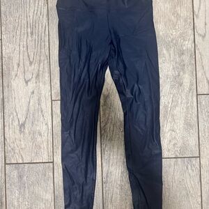 Koral lustrous high rise blue leggings - small